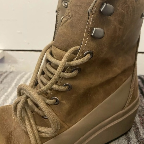 Muck Boot Liberty Waterproof Wedge Booties Womens Brown Casual Boots Size 5.5 - Picture 7 of 8